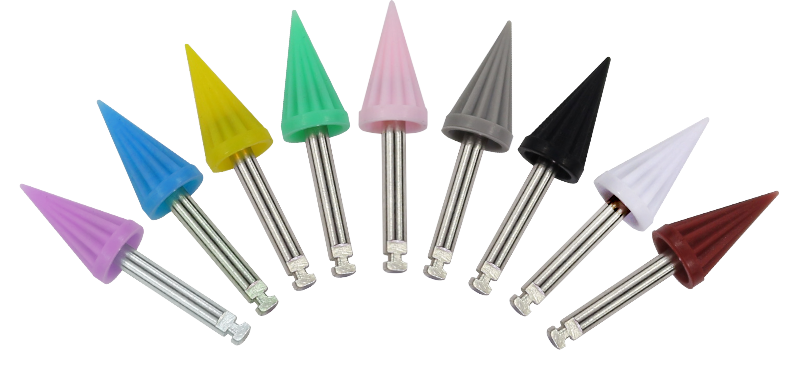 伞头卡式抛光杯