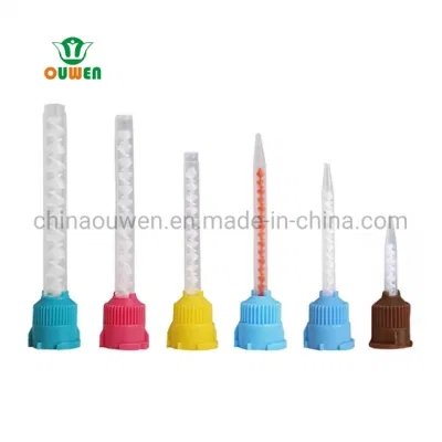 OUWEN عالية الجودة-Silicon-rubber-dental-mixing-tips.webp