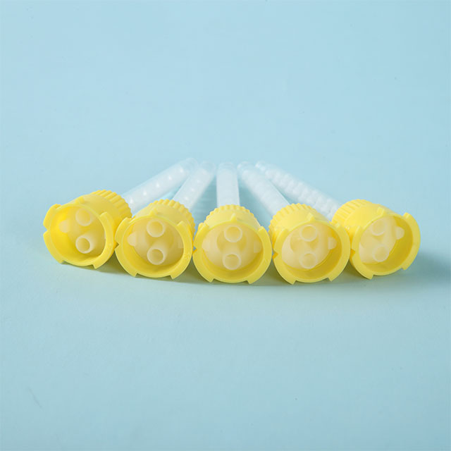 OW-C70 Dental خلط طرف أصفر أبيض طويل