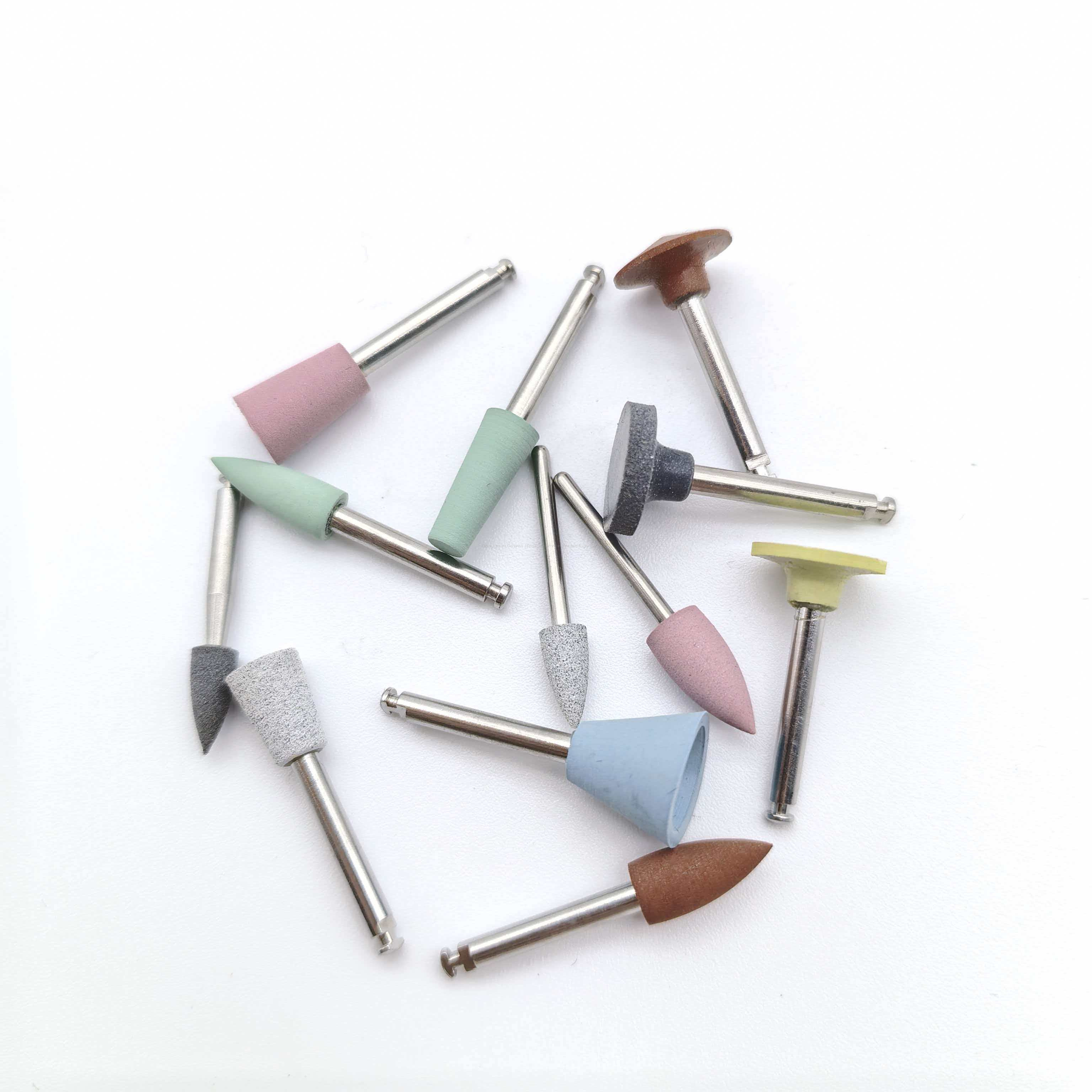 السائبة بالجملة الاقتصادية عيادة طب الأسنان مختبر الاستخدام المزدوج تلميع الأسنان رأس الطحن