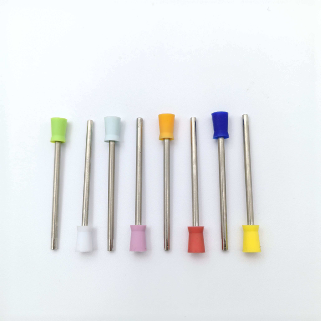 أداة تلميع الأسنان الطبية المعتمدة من CE، كوب تلميع بمقبض مستقيم من HP