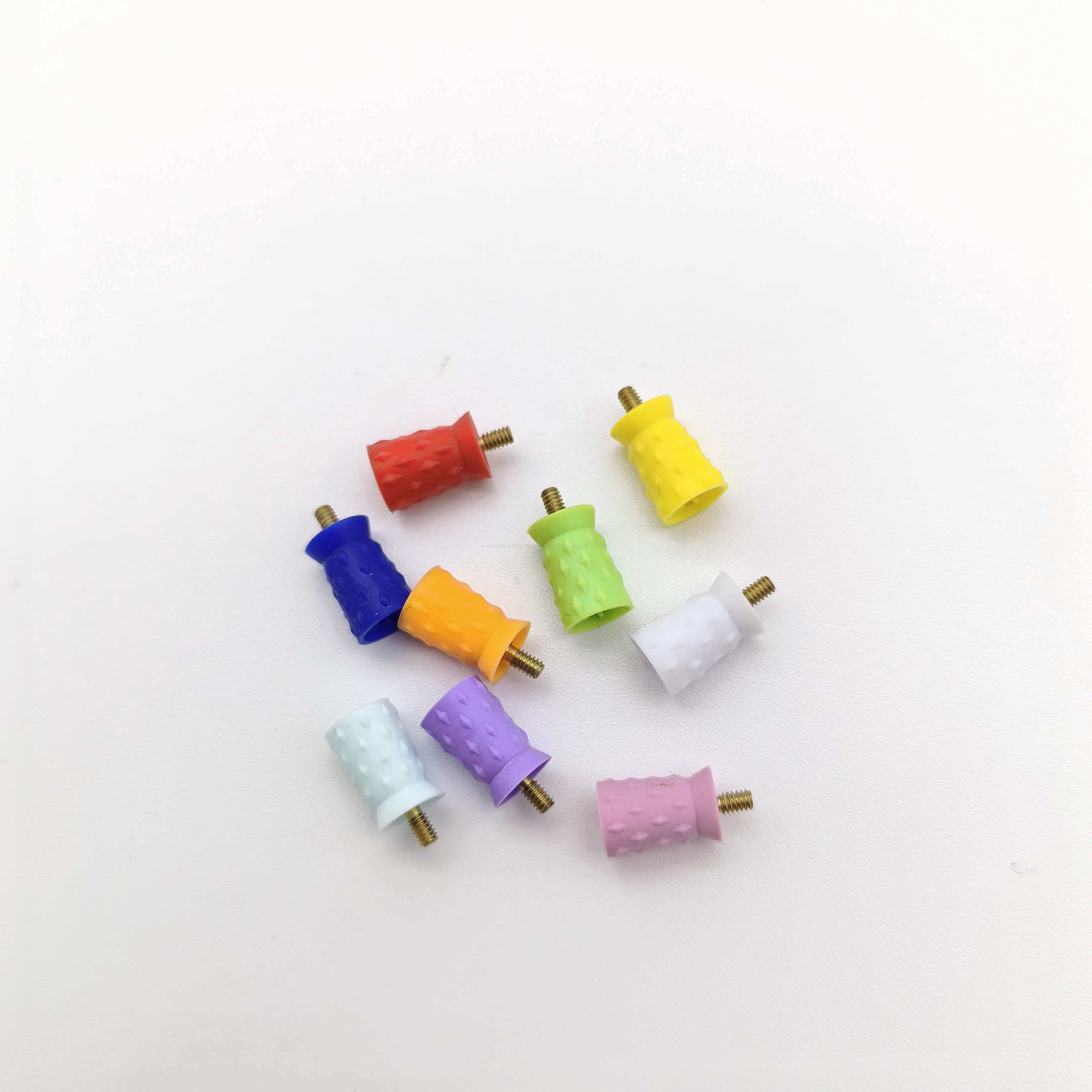 أداة معالجة سطح الأسنان عالية الدقة يمكن التخلص منها، كوب تلميع من نوع الخيط