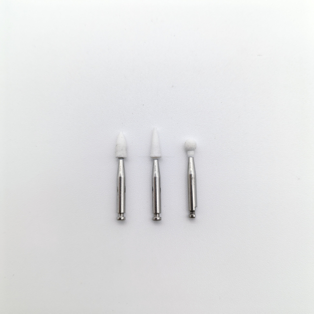 ترقية جديدة عالية الكثافة شاتيربروف مختبر الأسنان المهنية الحجر الرملي الأبيض رأس مطحنة