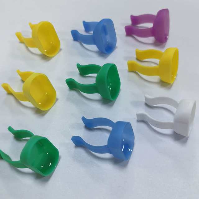 طبق خلط مضاد للانسكاب ومضاد للكسر من الدرجة الطبية وطبق خلط حلقات بروفية للاستعمال مرة واحدة